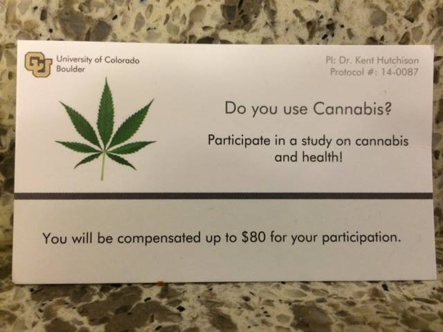 CU Boulder Cannabis Research
